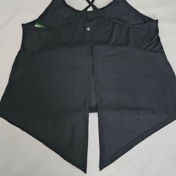 Halara Athleisure Black Hem Quick Dry Activewear Yoga Cami Top Size Small, NWT - Picture 5 of 16
